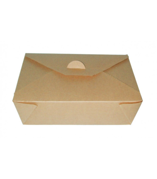 FOOD BOX 215x160x50 hnedý 25ks