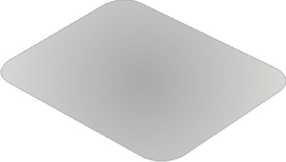 ALU veko pre misku, kod 1081 100ks