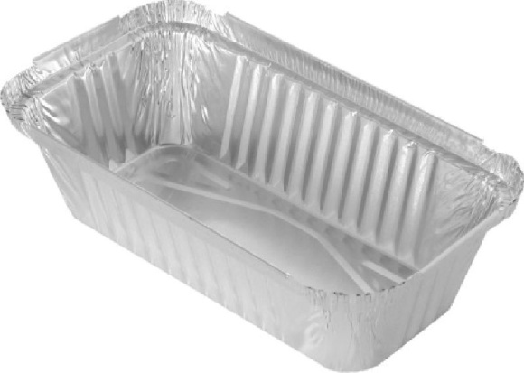 ALU miska hranatá 900ml 100ks
