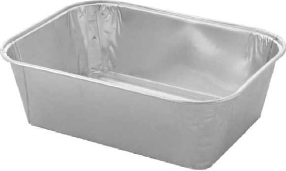 ALU miska hranatá 550ml 50ks