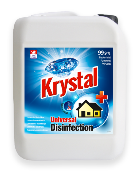 KRYSTAL univerzálna dezinfekcia 5 L