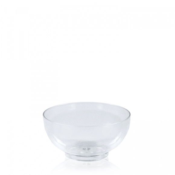 Finger food miska okrúhla 70ml číra 25ks