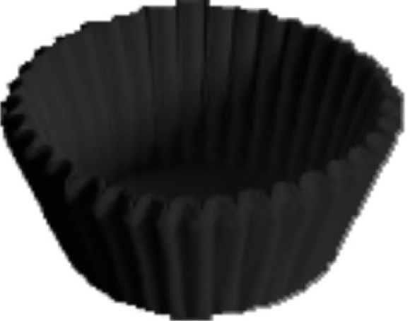 Košíček cukrárenský 24x18mm hnedý 1000ks