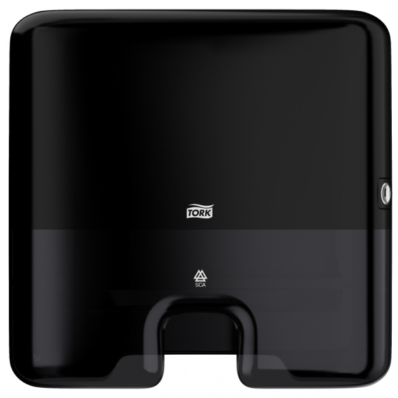 Zásobník Tork na utierky H2 INTERFOLD MINI black