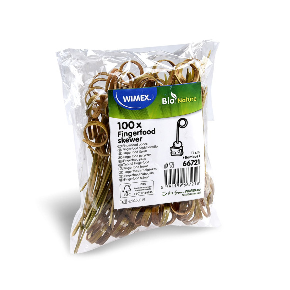 Napichovadlá bambus OČKO 11cm 100ks