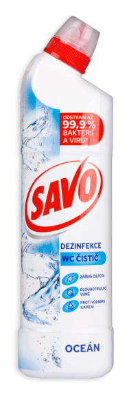 SAVO 700ml WC ocean (modré)
