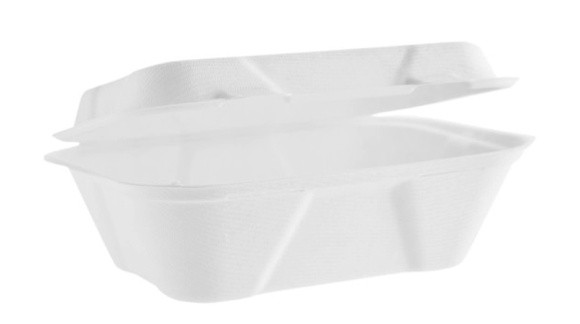 MENU BOX BAGASSE nedelený 600ml 50ks
