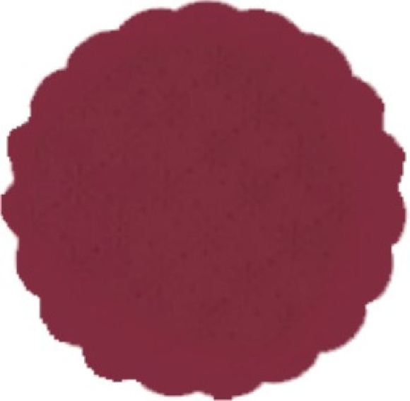 Rozetky PREMIUM 9cm, bordové, 500ks