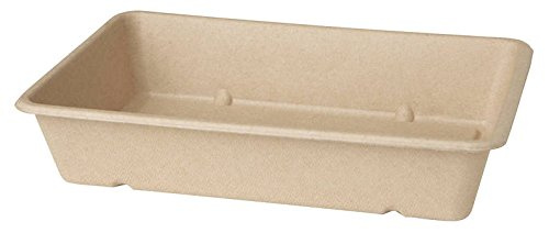 Miska BAGASEE 230x155x46 hnedá 40ks