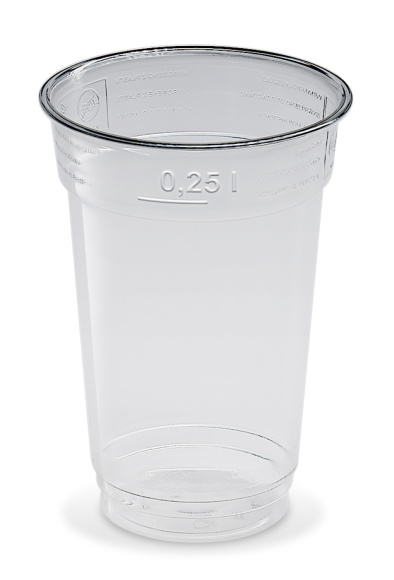 Pohár PET 250ml, pr.78mm, 50ks