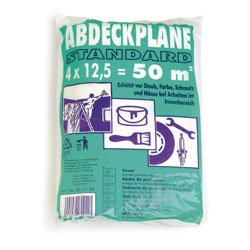 Zakrývacia fólia HDPE 4x12,5m