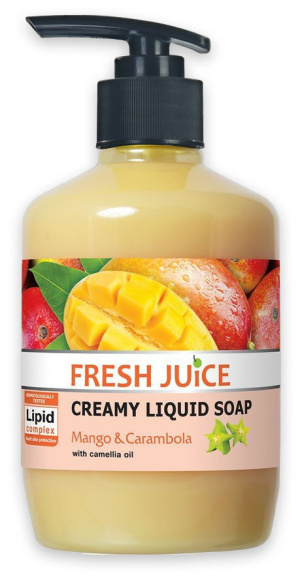 Mydlo tekuté FRESH JUICE 460ml Mango &amp; Carambola