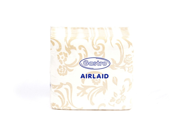 Servítky PREMIUM 40x40cm dekor R béžové 50ks