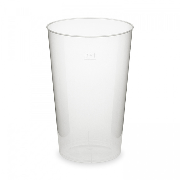 Pohár vratný 500ml PP 30ks