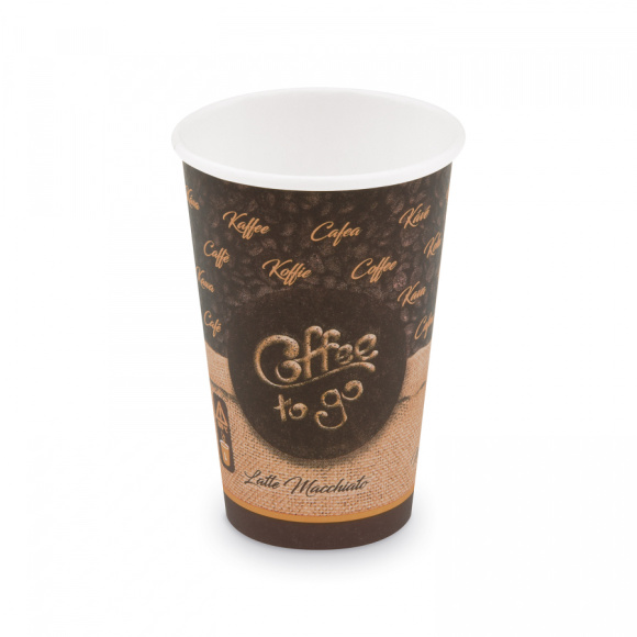 Pohár papierový 330ml L 80mm COFFEE TO GO 50ks