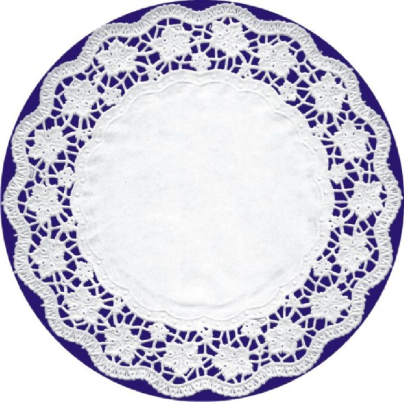 Krajky okrúhle 32cm 6ks