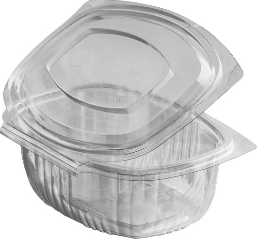 Miska oválna PET s vekom 1000ml 50ks