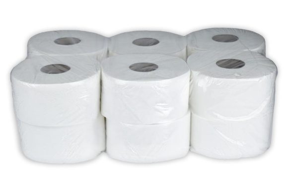 WC papier JUMBO 18 cm 2vr EXTRA biely, 12 ks