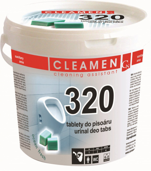 WC tablety do pisoára 1,5kg