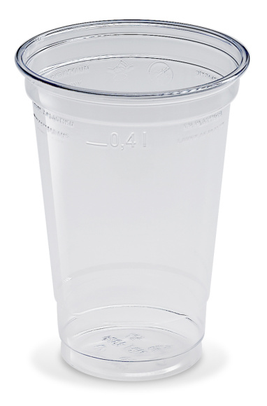 Pohár PET 400ml, pr.95mm, 50ks