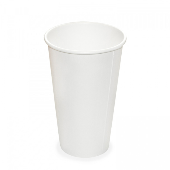Pohár papierový 510ml XL 90mm biely 50ks