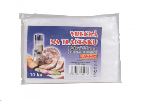 Obal na tlačenku 12x50x0,04, 10ks