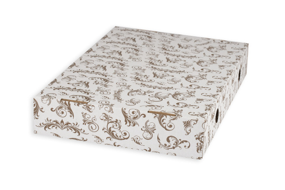 Krabica na kura 580x380x90 + veko s potlačou 50ks