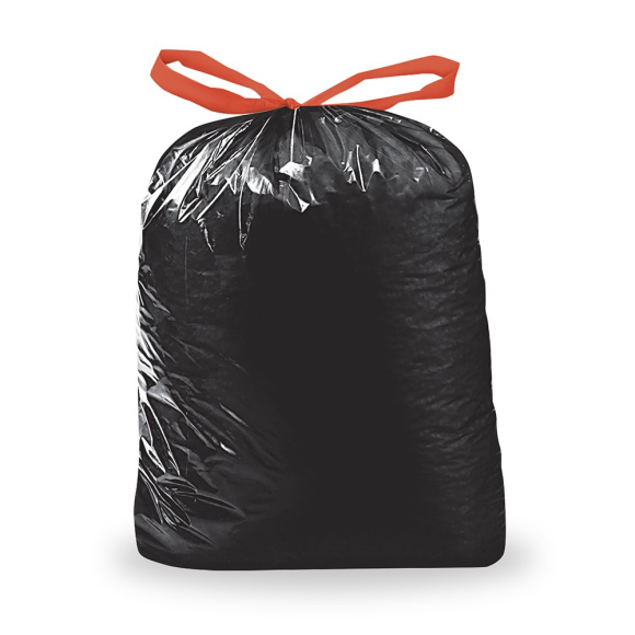 Vrece LDPE zaťahovacie 70 x 100 cm Typ 60 120 l, 10 ks