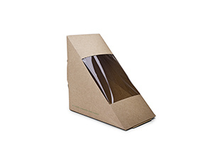 BOX na sendvič 75mm kraft 500ks