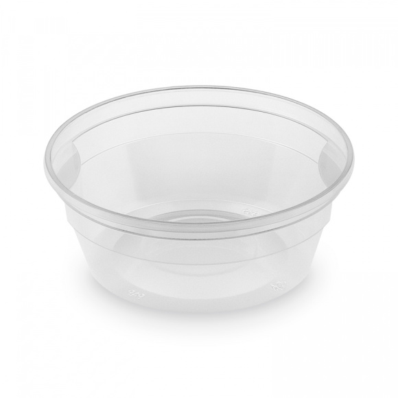 Miska na polievku 350ml PP 127mm priesvitná 50ks