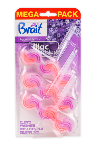 WC blok BRAIT MEGA PACK lilac 3ks