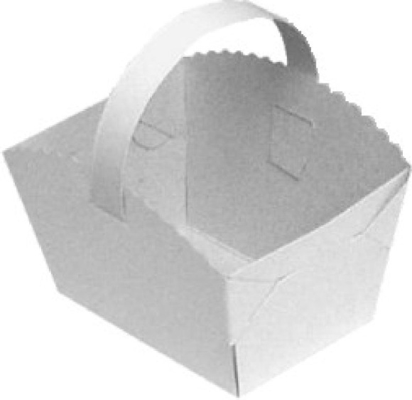 Košíček svadobný s uškom 10x8x6cm, 50ks