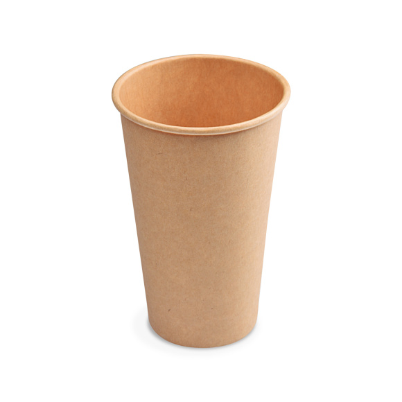 Pohár papierový 510ml XL 90mm hnedý 50ks