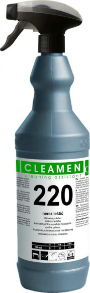 CLEAMEN 220 leštič na nerez 550ml