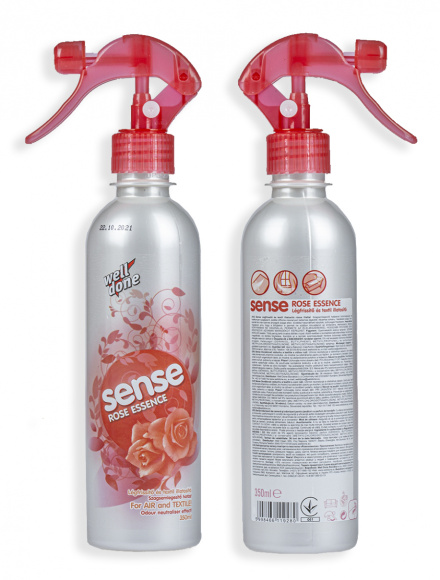 Osviežovač WELL vzduch a textílie Rose 350ml