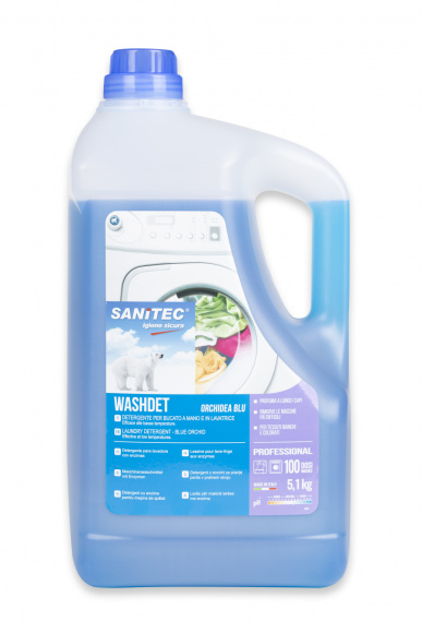 Prací gel WASHDET 100PD modrá orchidea 5,1kg