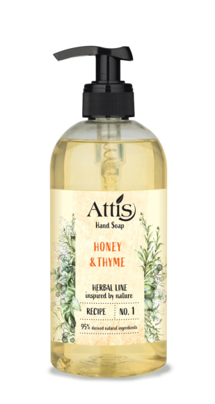 Mydlo tekuté ATTIS 500ml Honey&amp;Thyme