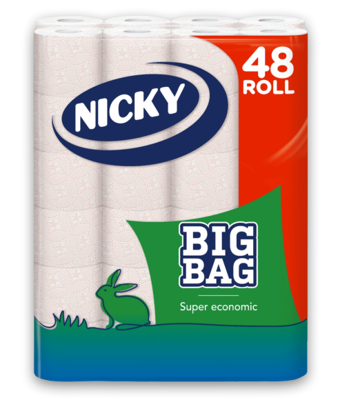 WC papier NICKY BIG BAG 2vr 48ks
