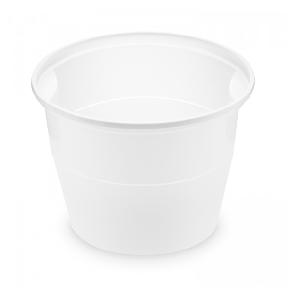 Miska na polievku 750ml PP 127mm biela 50ks
