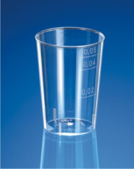Pohár kryštál 2cl,4cl,5cl 40ks