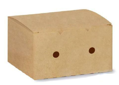 BOX papierová KRABIČKA 200x120x70 hnedá 50ks