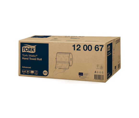 TORK MATIC utierky H1 Advanced 2vr soft biele, 6 ks