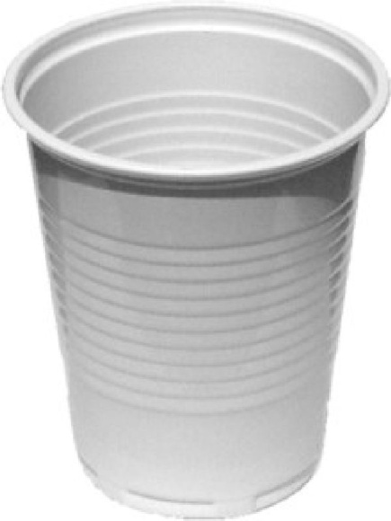 Pohár 180ml PP biely pr.70mm 100ks