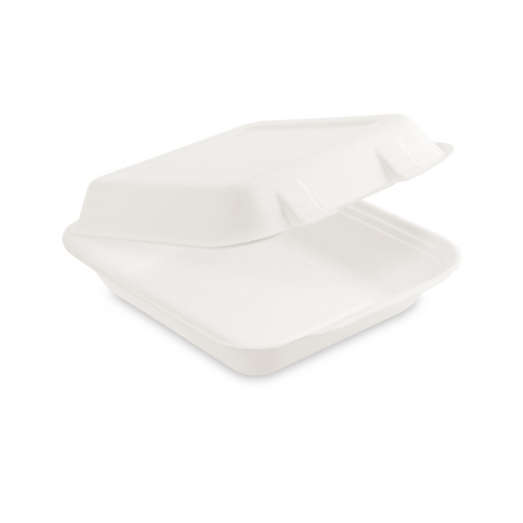 MENU BOX BAGASSE nedelený 222x200x67 50ks