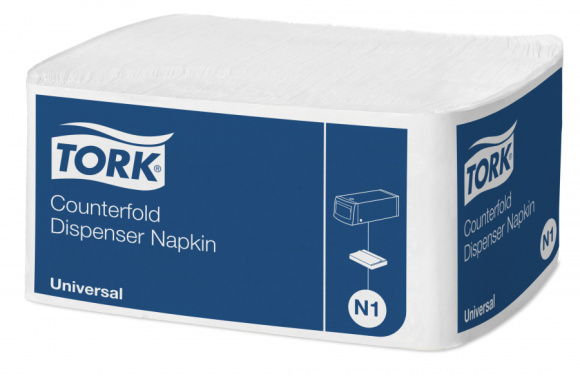 Servítky Tork do zásobnikov Counterfold N1 7200ks biele