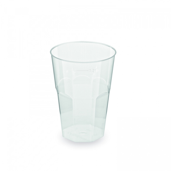 Pohár vratný na koktejl 200ml PP 25ks