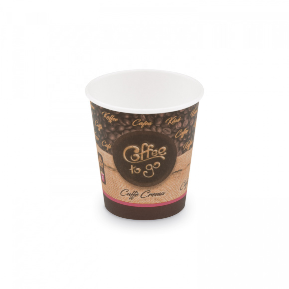 Pohár papierový 200ml S 73mm COFFE TO GO 50ks