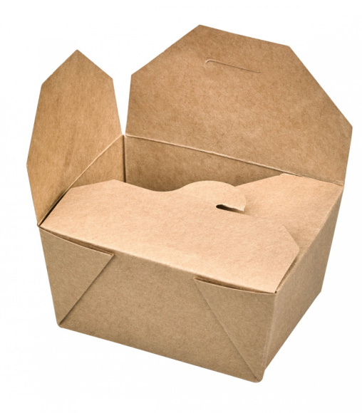 FOOD BOX 130x105x65 750ml hnedý 50ks