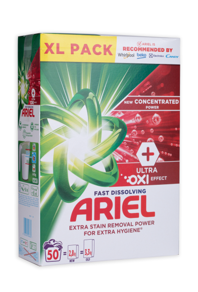 Prací prášok ARIEL 50PD OXI