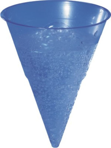 Pohár 115ml PP BLUE CONE pr.70mm 1000ks